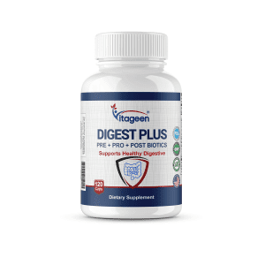 Digest + Pre-/Pro-/ Post-biotics- Capsules